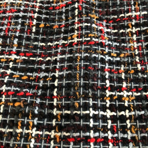 The Limited Colorful Lined Polyester Blend Tweed Mini Skirt Multi Sz 6 - Picture 5 of 11